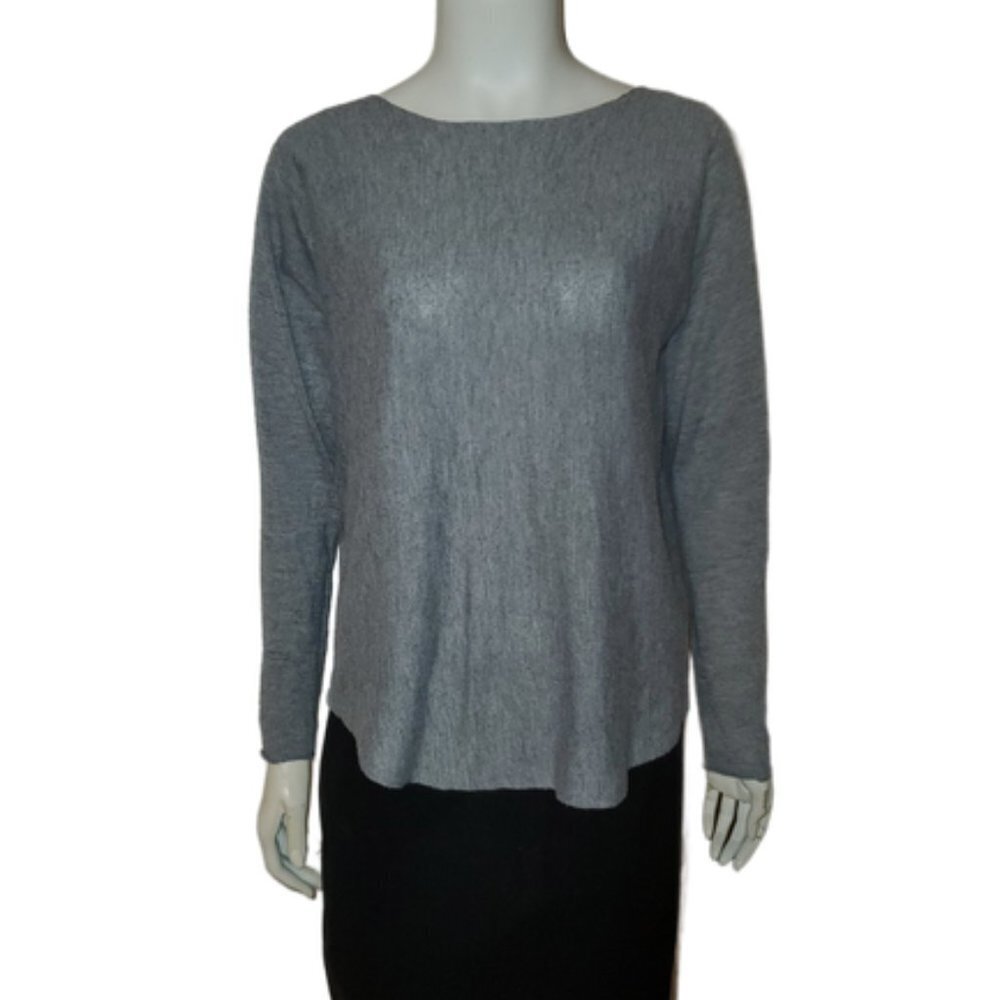 Anna Lane Lightweight sweater || Gray Small || EUC